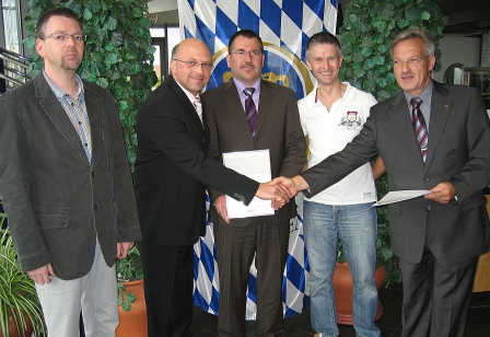 2009 - Ehrung von Mitarbeitern anlässlich ihres Betriebsjubiläums