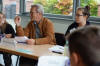2017 - Diskussion mit Schülern in Heinebach